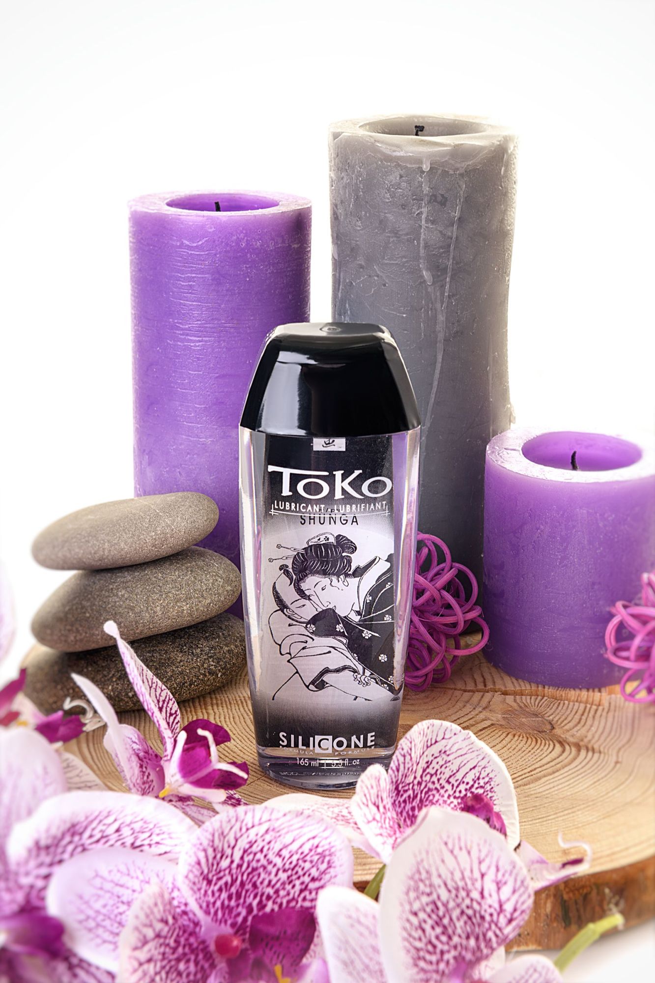 лубрикант shunga toko silicone на силиконовой основе, длительное скольжение, 165 мл в СПб