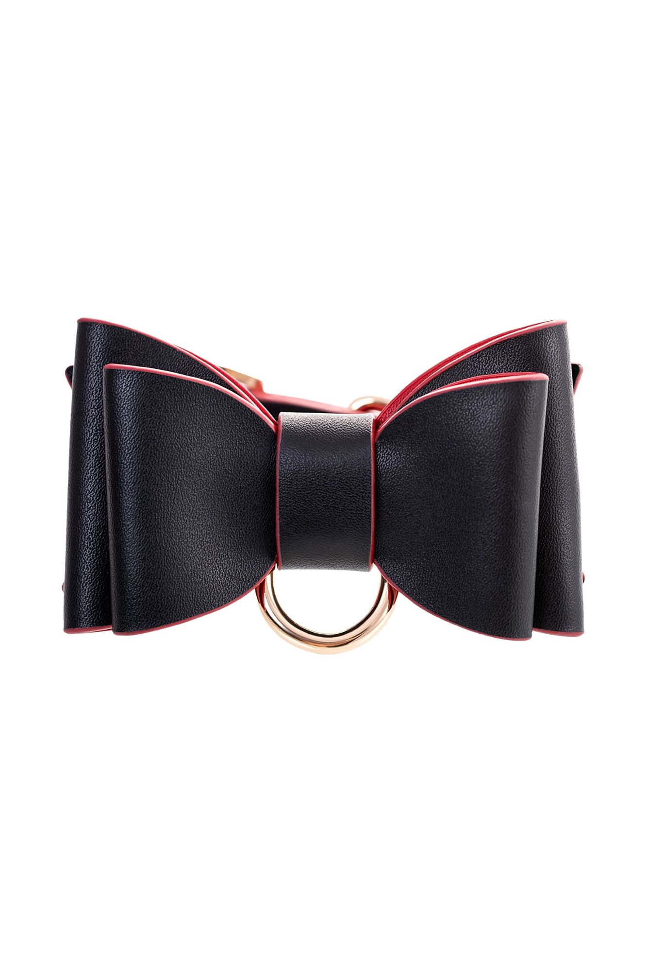 бондажный набор toyfa theatre bow-tie, pu-кожа, черный в СПб