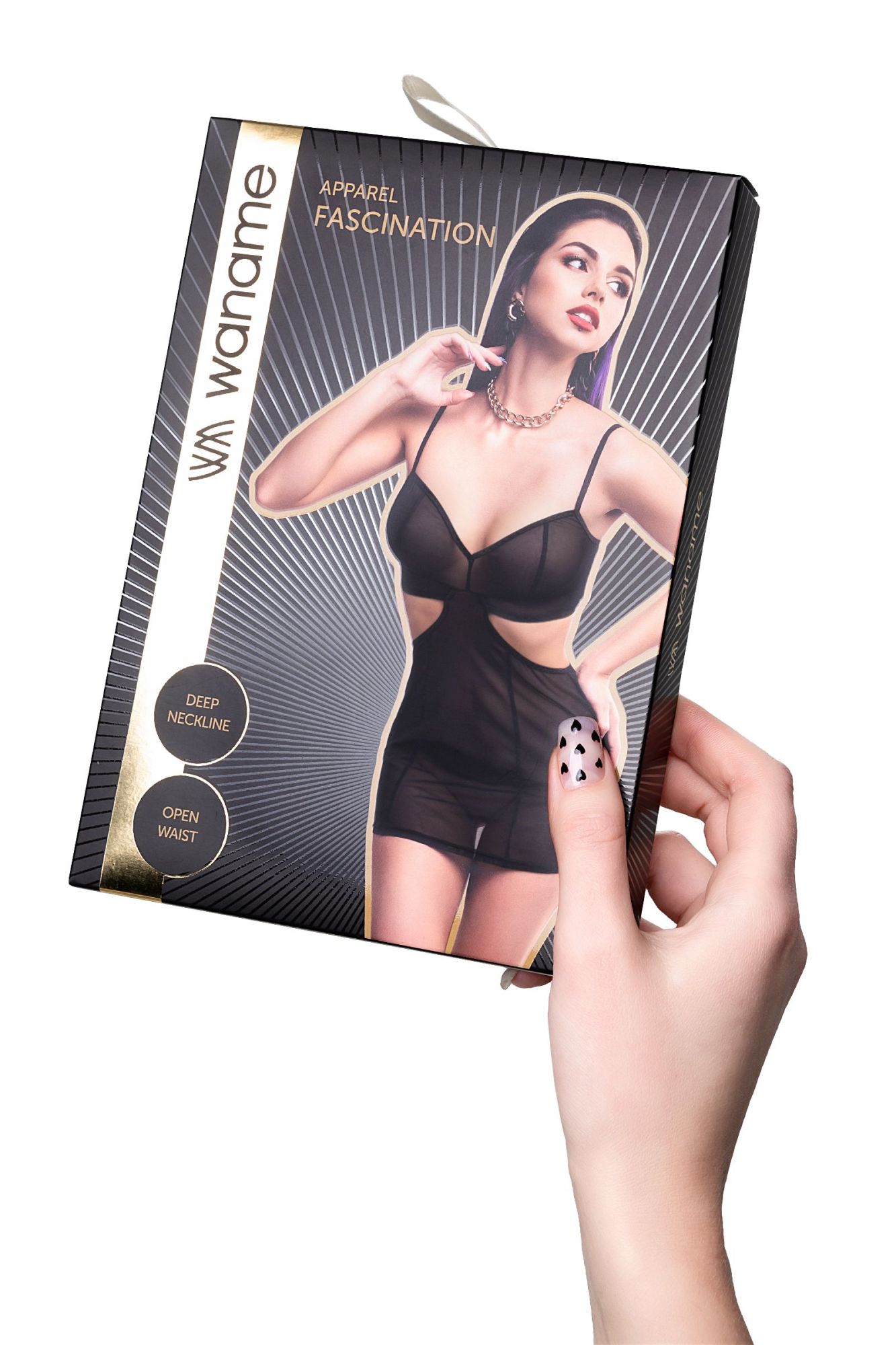 Эротическое комбинация waname fascination черная (54-56) в СПб