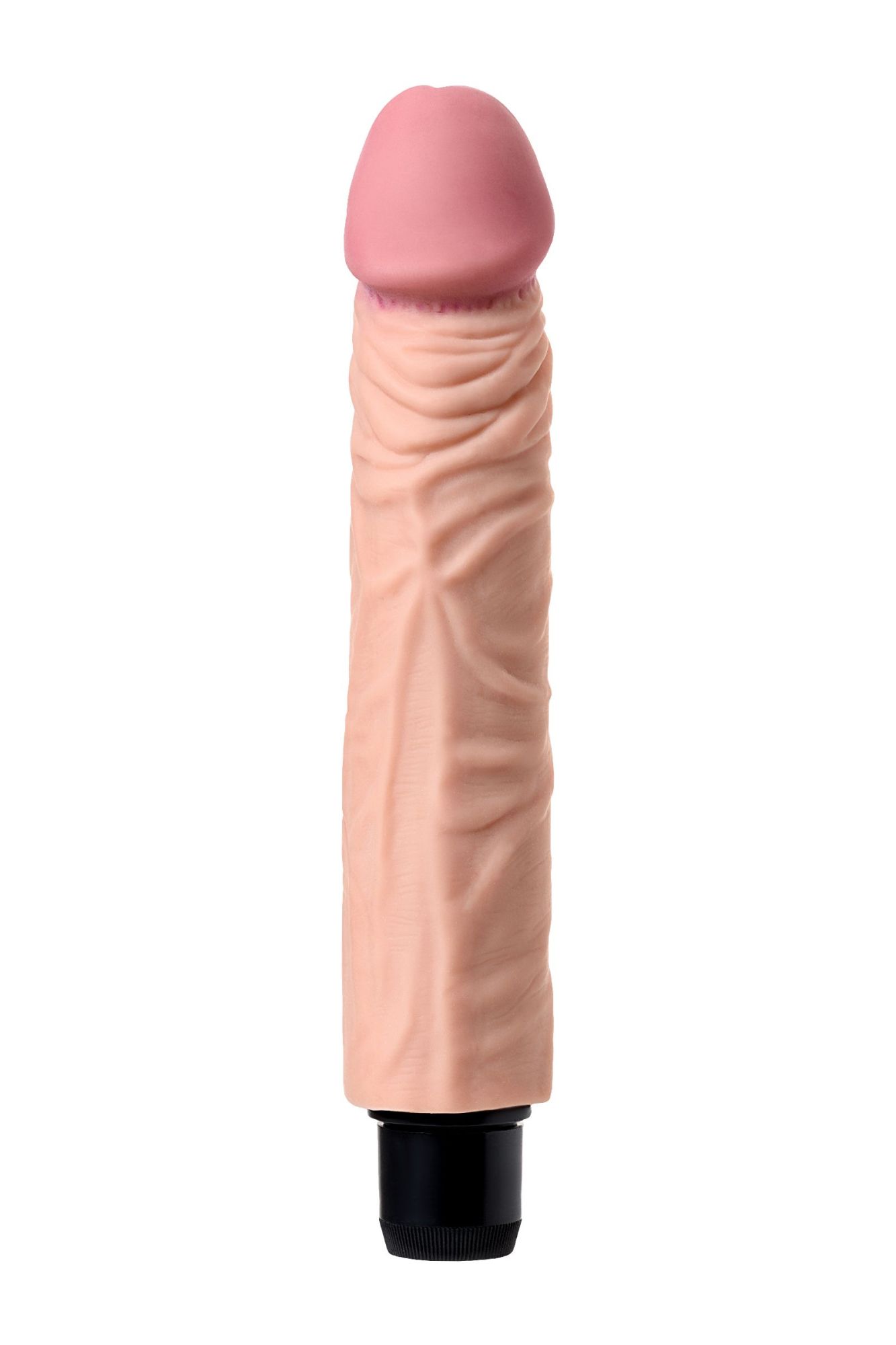 реалистичный вибратор toyfa  a-toys rican, tpe, телесный, 22,5 см в СПб