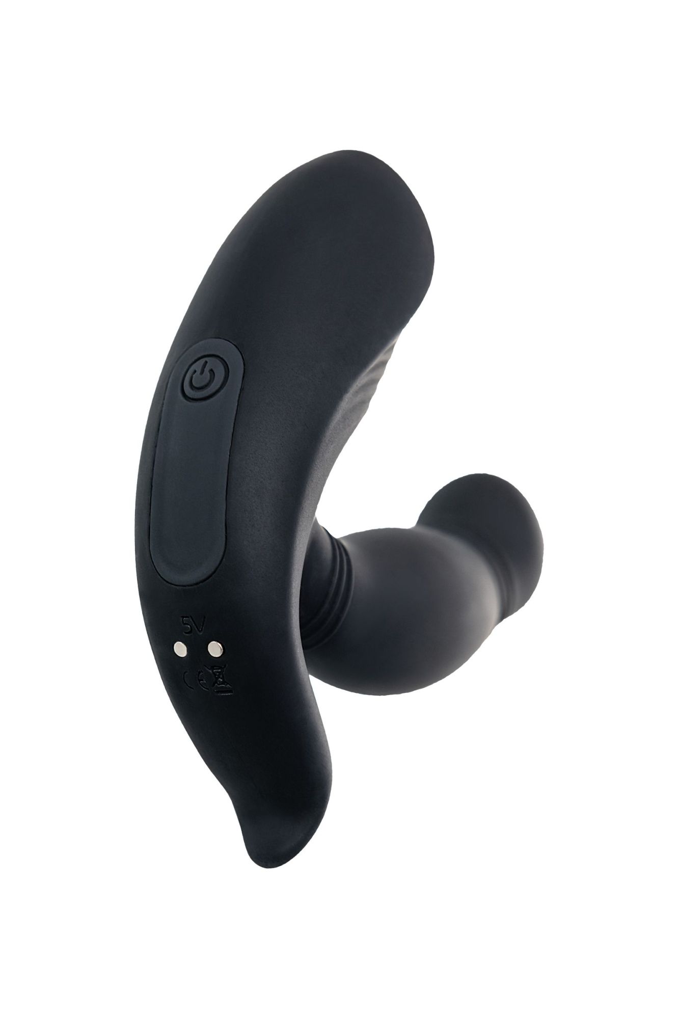 стимулятор простаты pppvibe 9 w motor, силикон, черный, 12 см в СПб