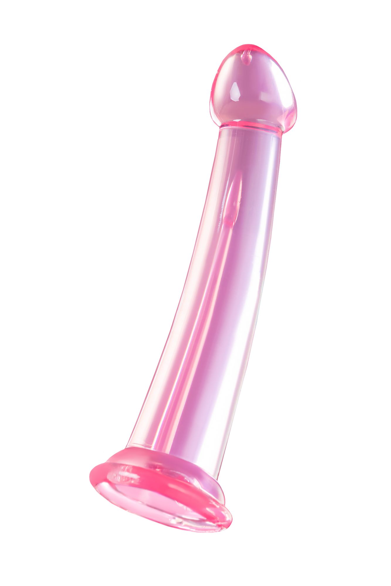 нереалистичный фаллоимитатор jelly dildo xl toyfa basic, tpe, розовый, 22 см в СПб
