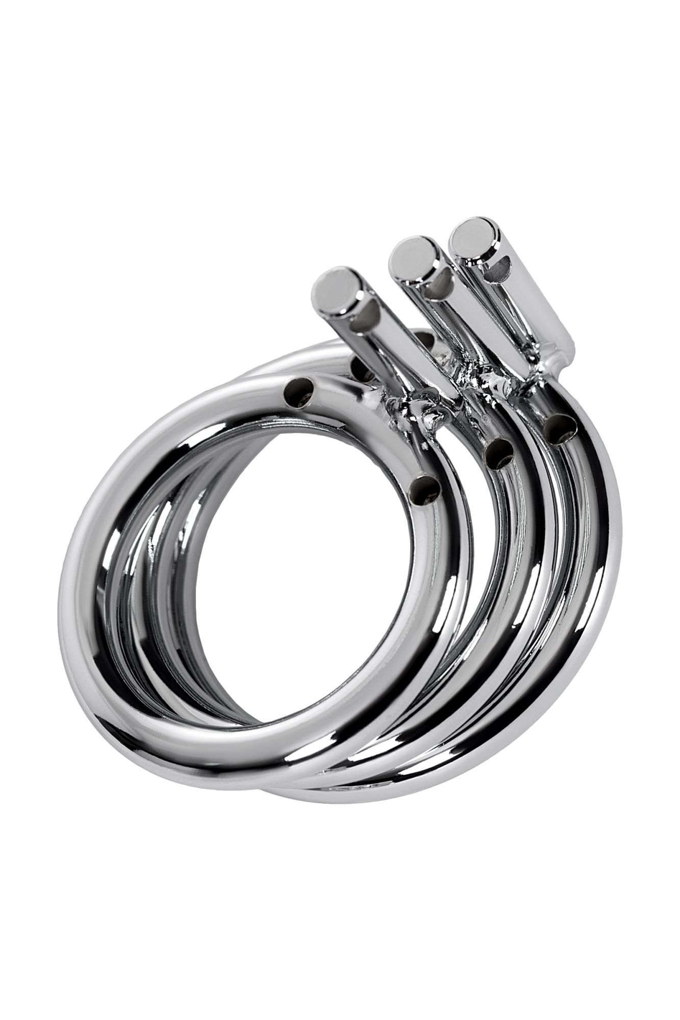 пояс верности мужской toyfa metal, серебряный в СПб