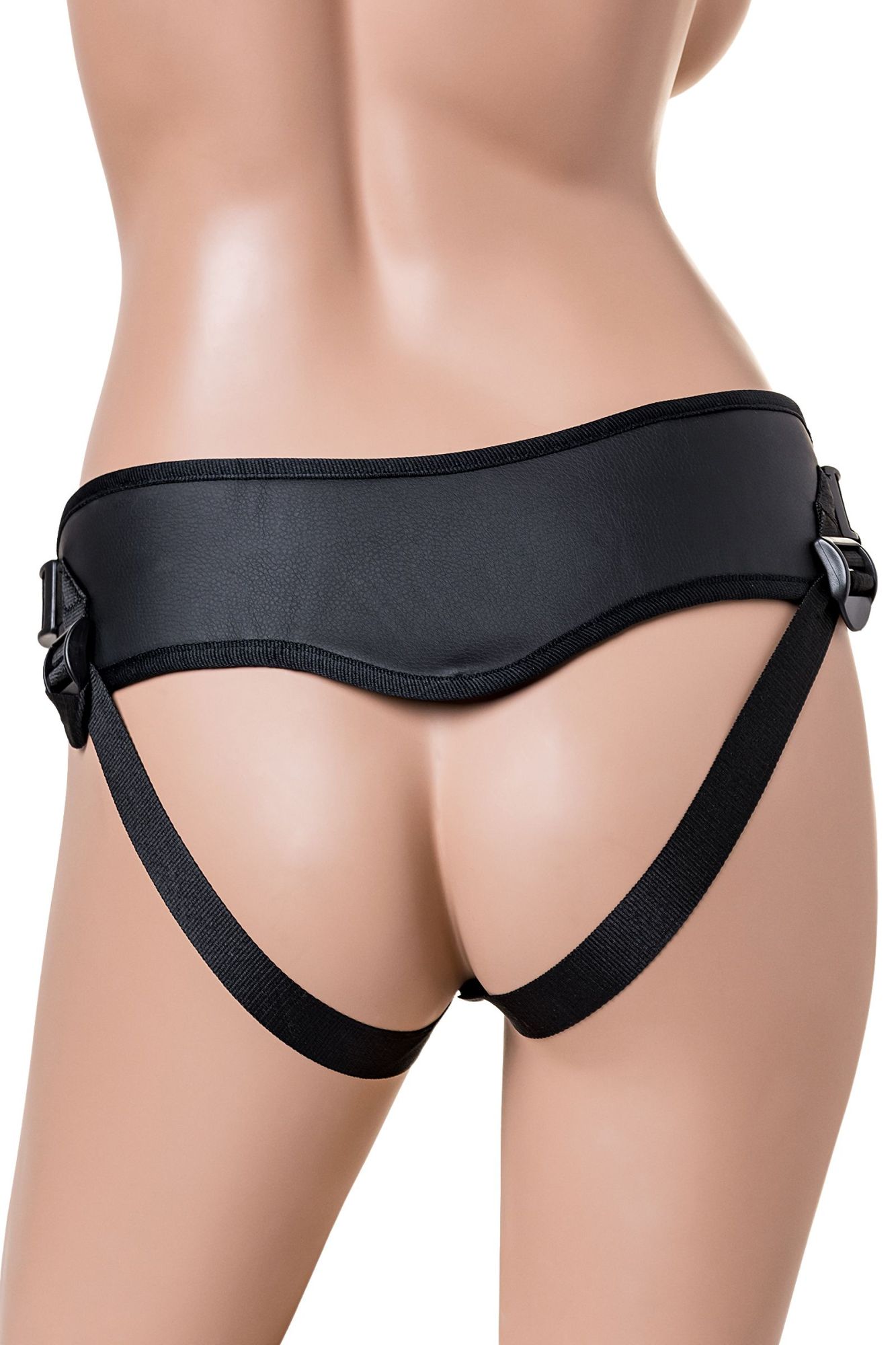 страпон lovetoy с поясом harness, с 2 насадками, реалистичный, neoskin, телесный в СПб