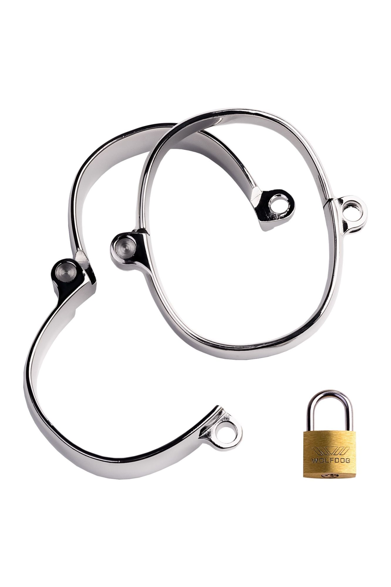 наручники, toyfa metal, серебристые, 6,5х8 см в СПб