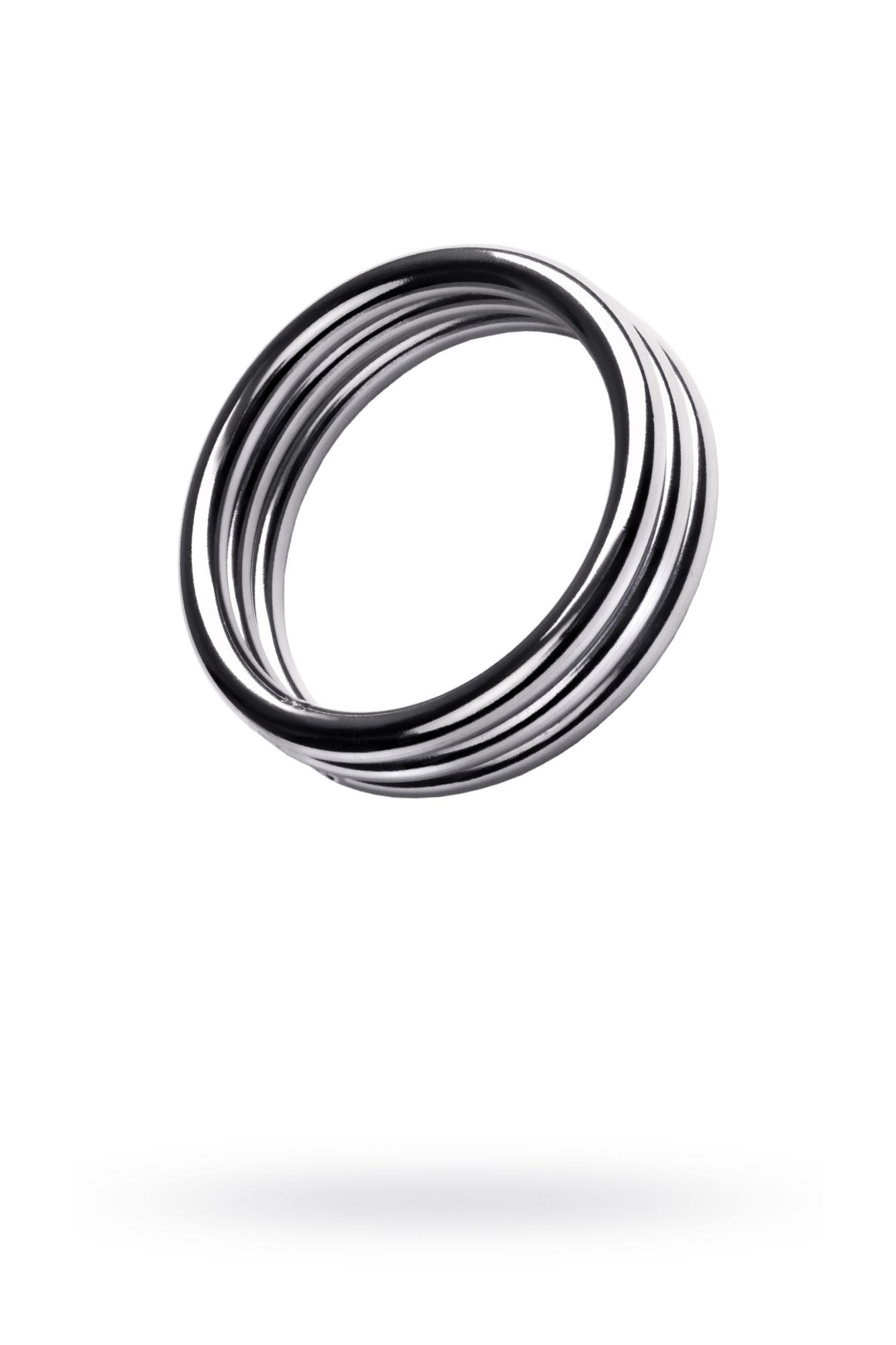 кольцо на пенис toyfa metal, серебряное, ø 4,8 см в СПб