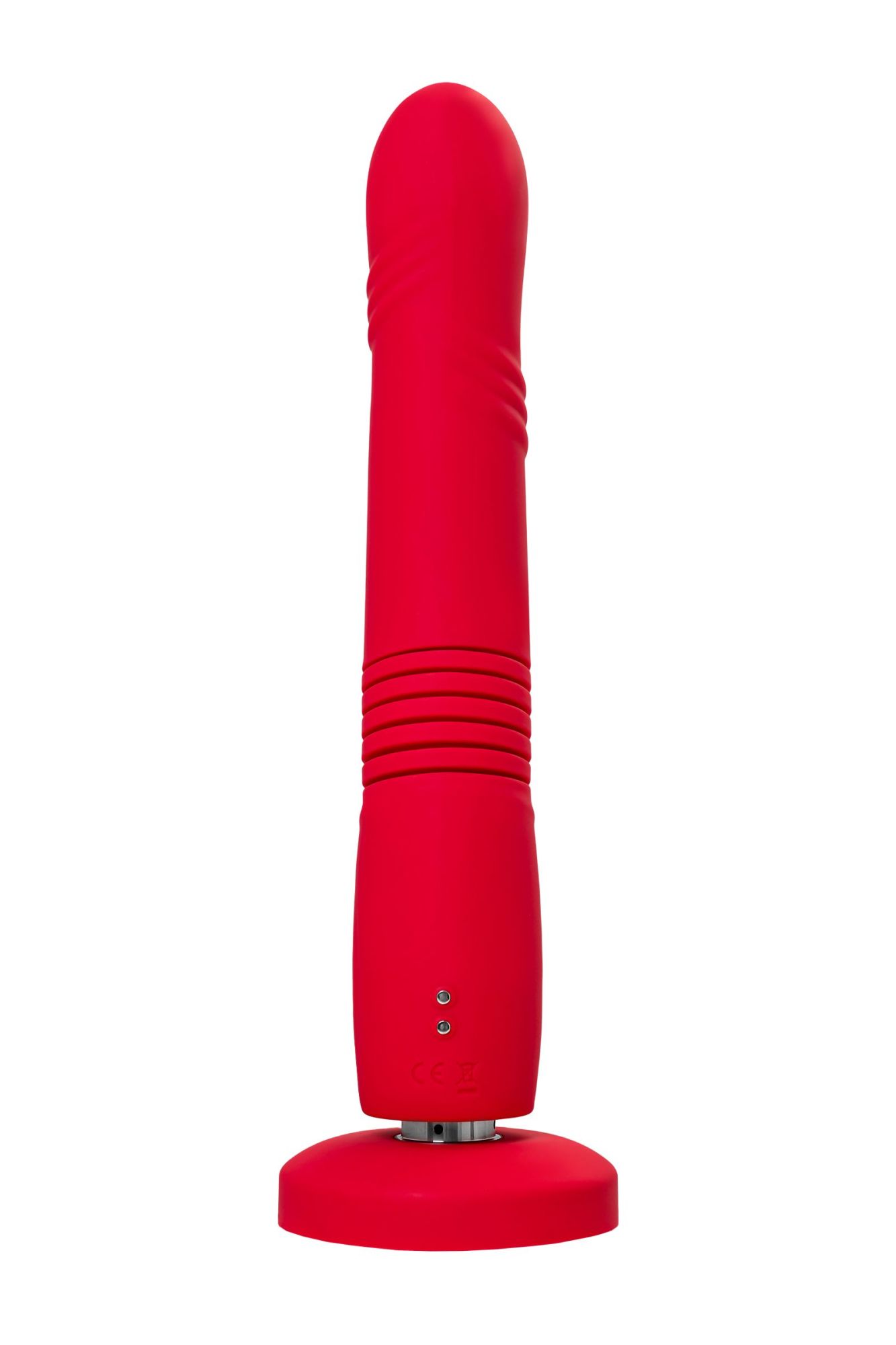 пульсатор gravity lovense tpe, красный, силикон, 25,9 см в СПб