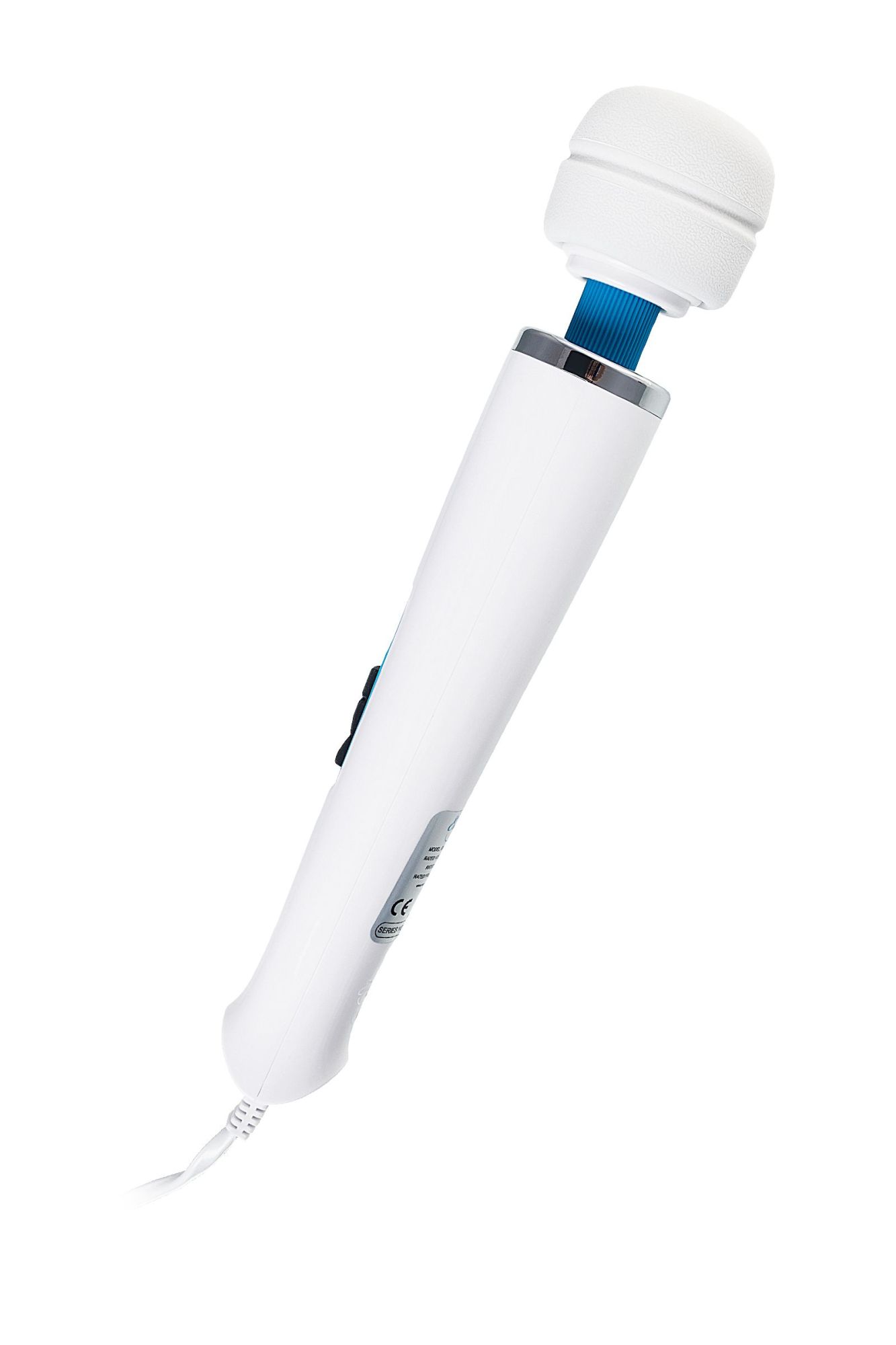 вибромассажёр magic wand europe, силикон, белый, 32,5 см в СПб
