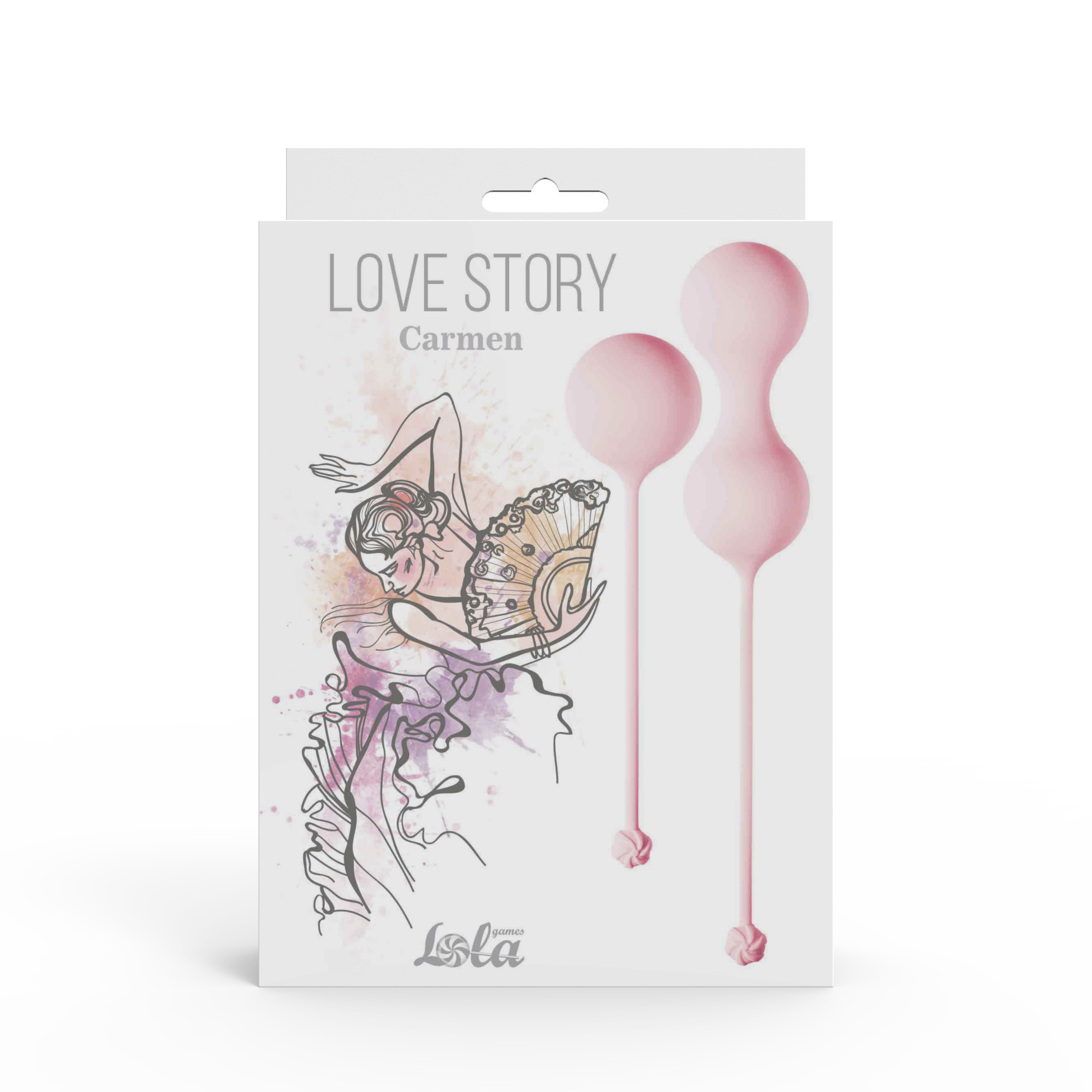 набор вагинальных шариков love story carmen tea rose 3011-01lola в СПб